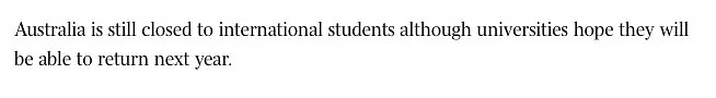 澳媒：失眠心烦，上网课到崩溃，中国留学生盼早日回澳！77%受访留学生愿意返澳隔离，可最大的问题却是... - 20