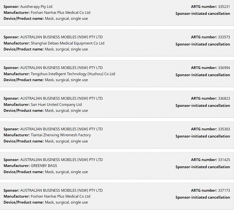 200多款口罩撤销澳洲药监局注册 澳媒：不少产自中国，恐无法阻挡病毒入侵（组图） - 5