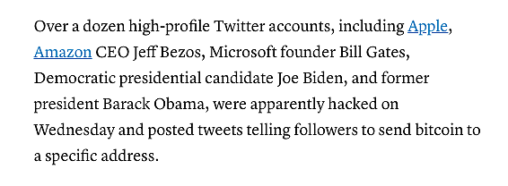 突发！美国多名CEO及政要推特被黑，黑客至少得手110万美金（组图） - 3