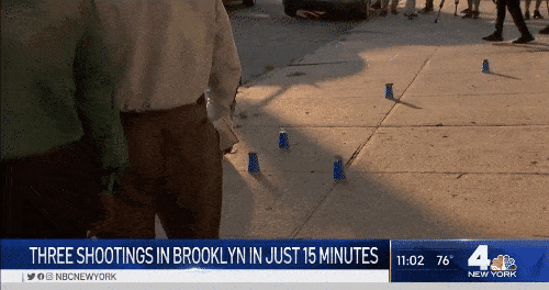 恐怖！纽约街头发生连环枪击案，枪手驾车扫射，14分钟5人中弹，1岁婴儿枪口下死亡 - 7