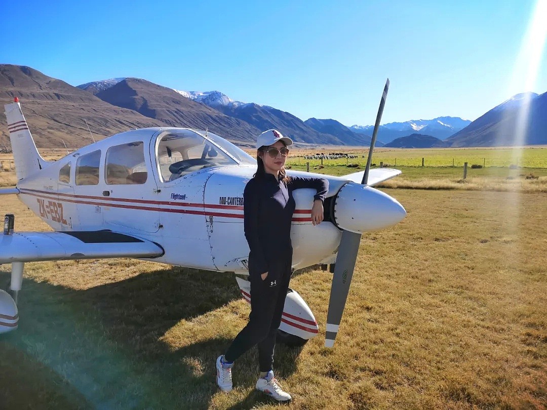 “失业后，我在新西兰学会了开飞机” ！华人小姐姐9个月拿到飞行驾照，帅爆了（组图） - 7
