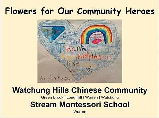 一个华人幼儿园园长送了八车鲜花给社区英雄，轰动了整个小镇（组图） - 12