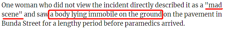 今日凌晨堪培拉街头横躺一具尸体？可能还有更多具尸体未被发现？！本月以来第二起… - 19