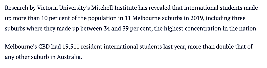 澳洲主流地区留学生统计公布！最高降幅达30%，部分CBD没了1/4学生（组图） - 6