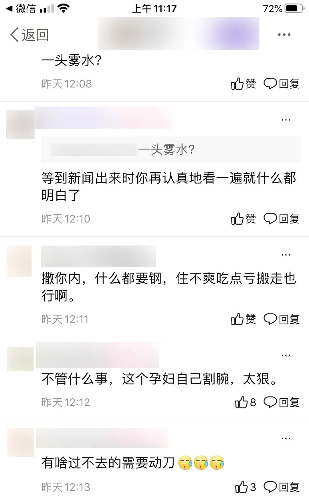 视频曝光！房东与孕妇租客两华女“干架”，一个痛哭，一个割腕鲜血满地…（视频/组图） - 5