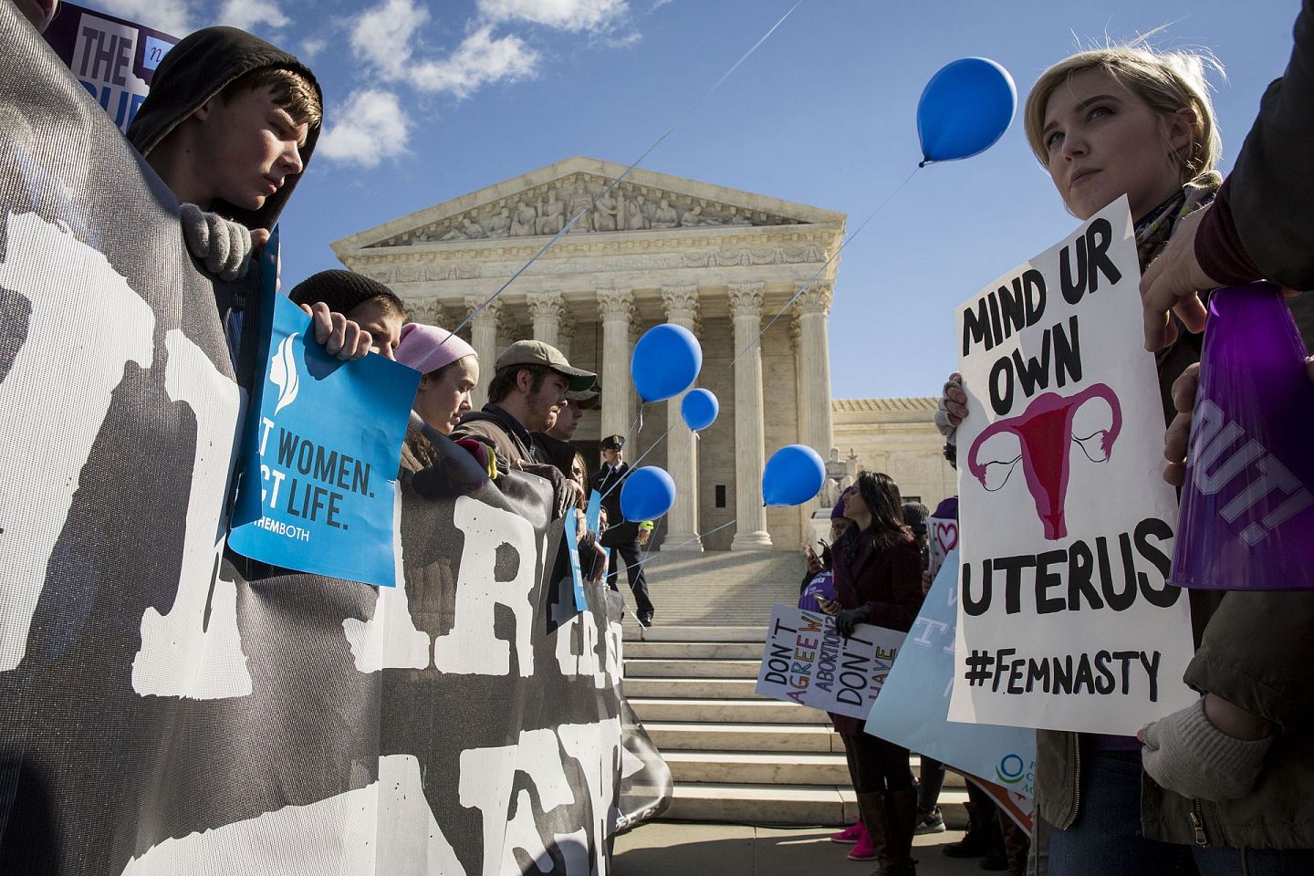 堕胎权在美国各州都是一个充满争议性的话题，政客常常借此来争取选票。（GettyImages）