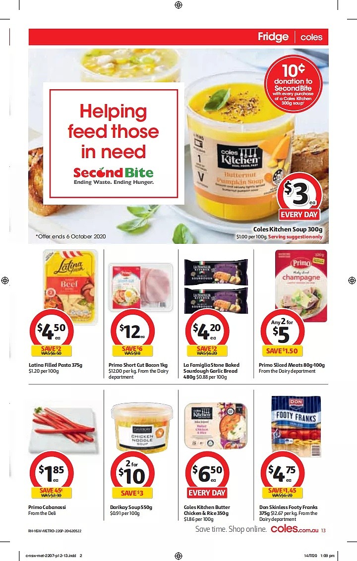 Coles 7月22日-7月28日折扣，花生酱、油半价 - 13