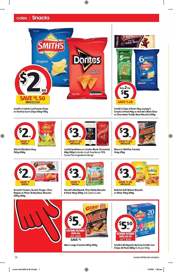 Coles 7月22日-7月28日折扣，花生酱、油半价 - 18