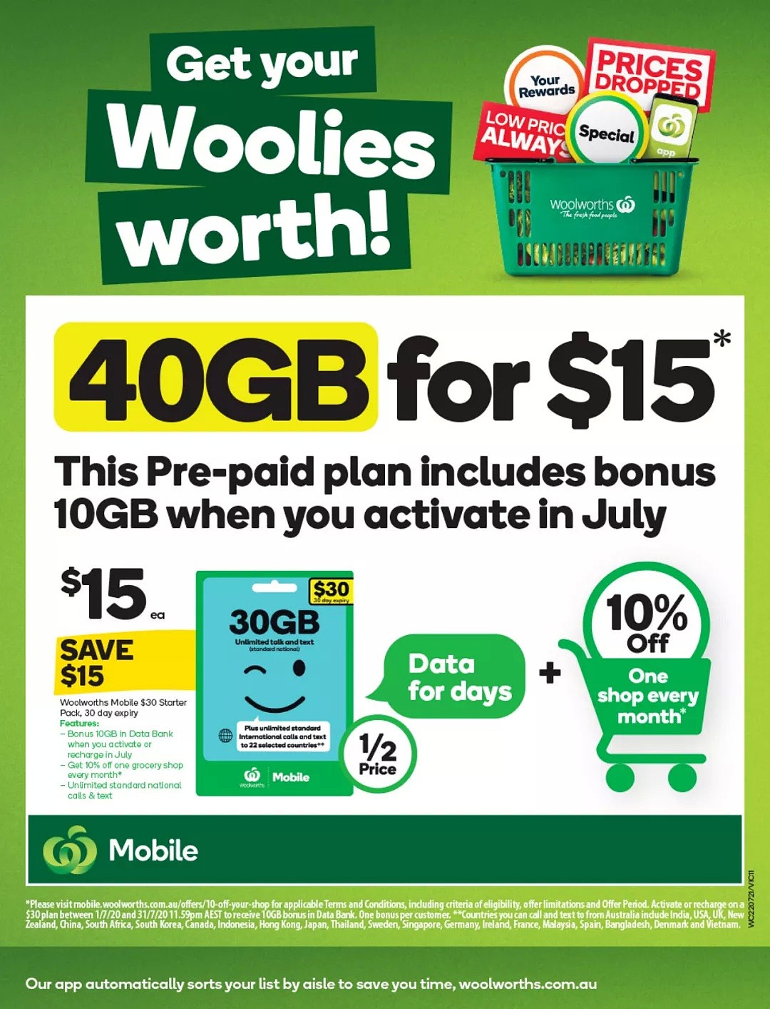 Woolworths 7月22日-7月28日折扣，婴幼儿洗护、家居清洁用品半价 - 11