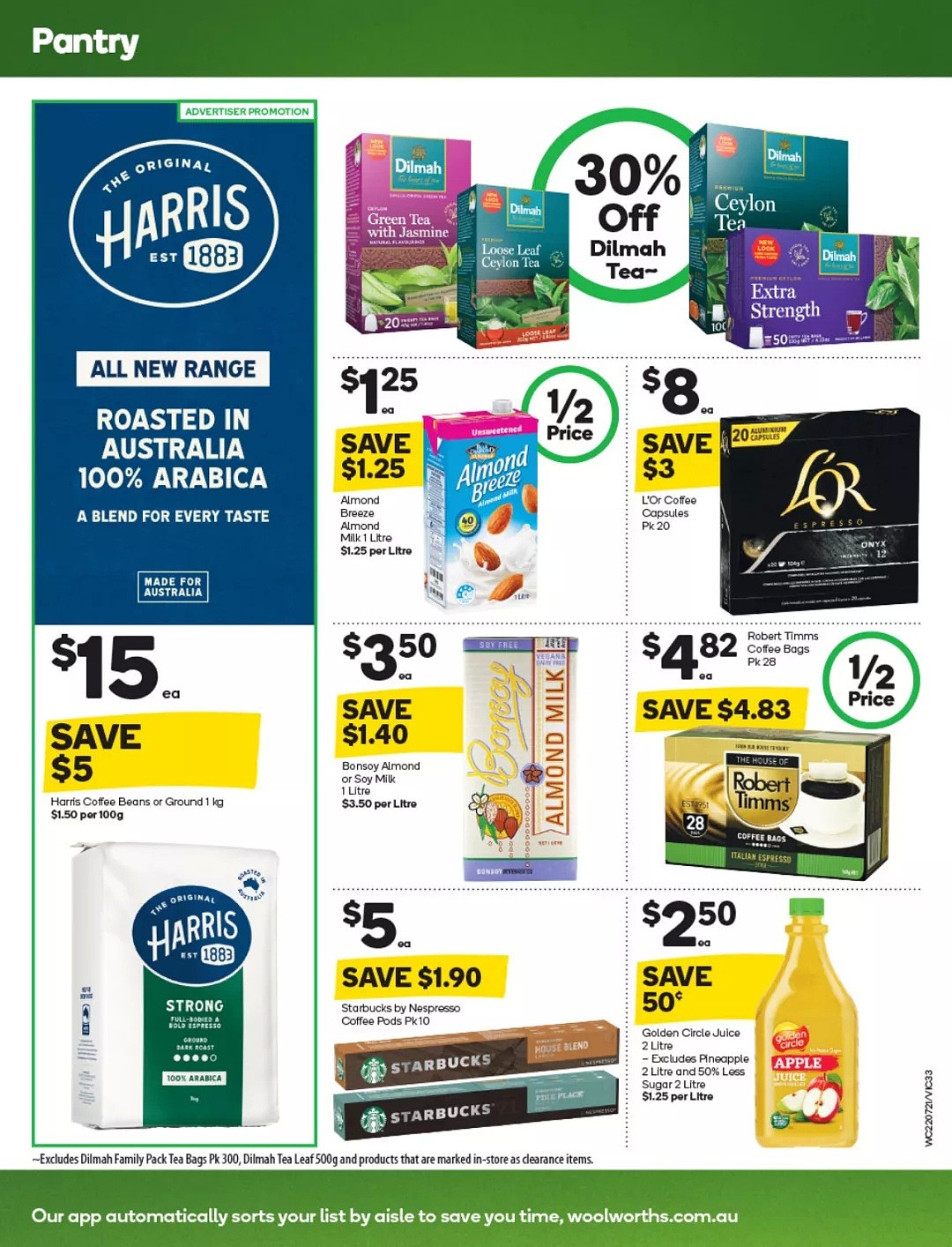 Woolworths 7月22日-7月28日折扣，婴幼儿洗护、家居清洁用品半价 - 33