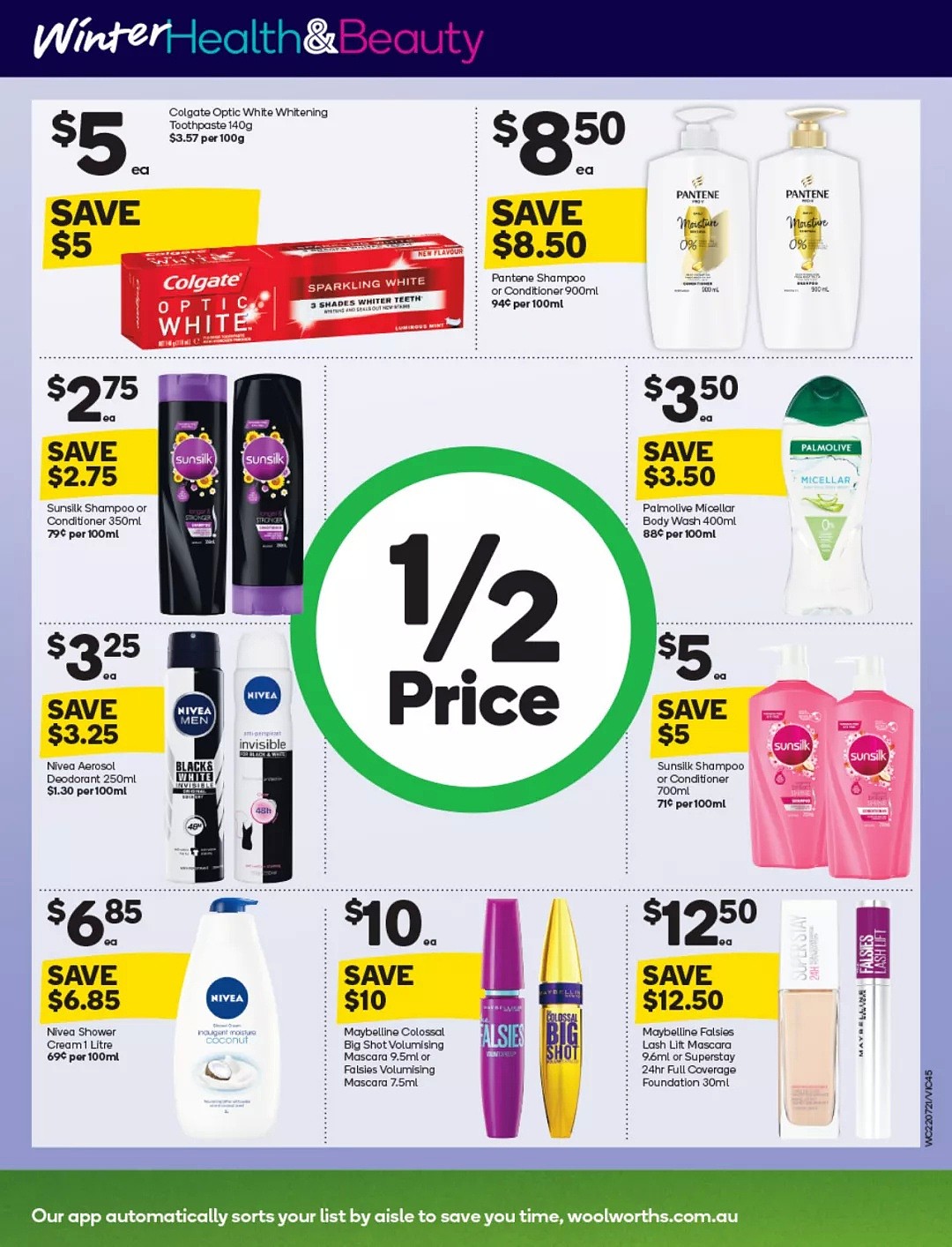 Woolworths 7月22日-7月28日折扣，婴幼儿洗护、家居清洁用品半价 - 45