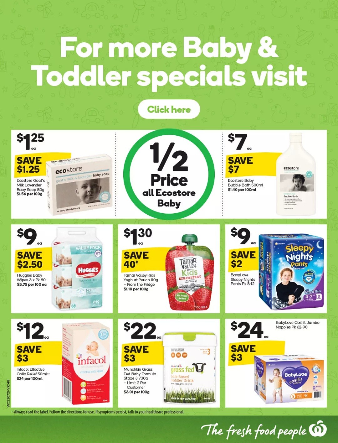 Woolworths 7月22日-7月28日折扣，婴幼儿洗护、家居清洁用品半价 - 48