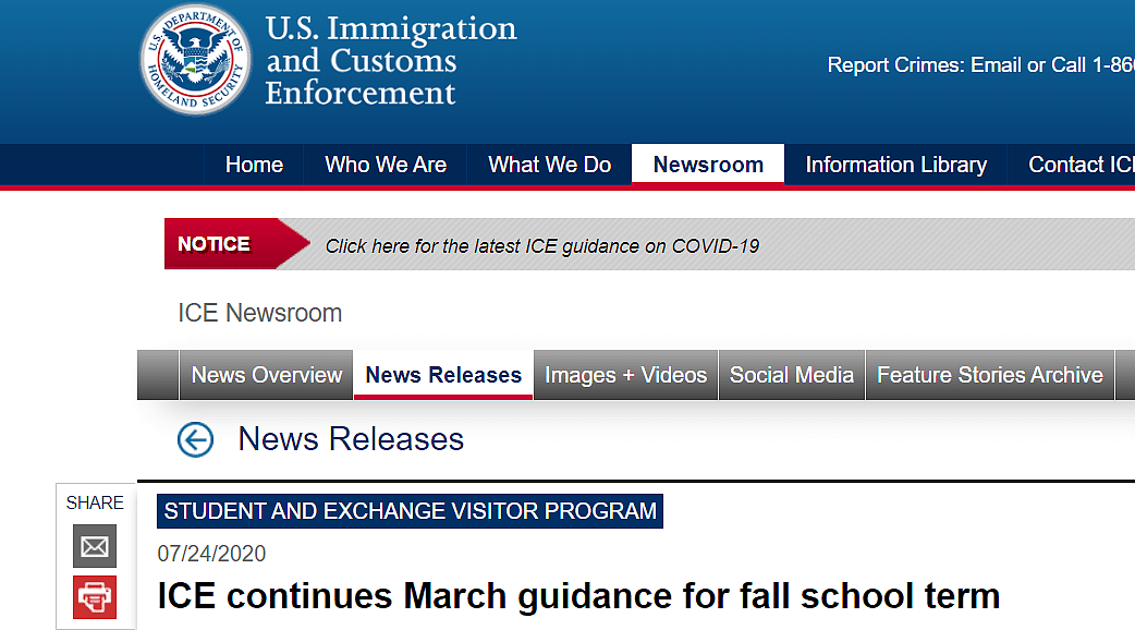 美ICE又推新规，禁止全选网课留学生入境美国，影响百万留学生（组图） - 3