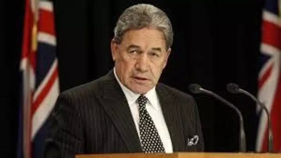 新西兰副总理兼外长温斯顿·彼得斯资料图片