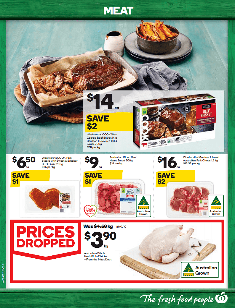 Woolworths 7月29日-8月4日折扣，香肠火腿半价 - 20