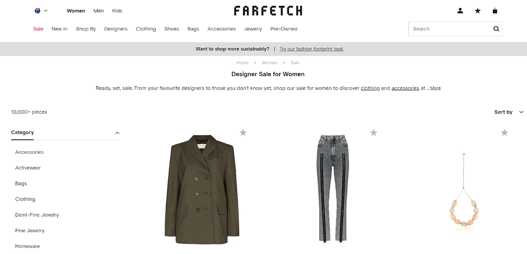 Farfetch 季中特卖再降价，1.5折起，收乘风破浪姐姐同款​，Coach、BBR、Sandro、巴黎世家都有 - 1