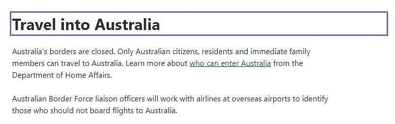 旅行禁令下，澳洲PR想出境怎么办？澳洲官方豁免条令汇总解答（组图） - 1