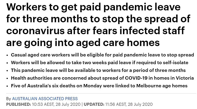 扛不住了！澳洲批准“疫情带薪假”，只求员工别再“祸害人间”……（组图） - 1
