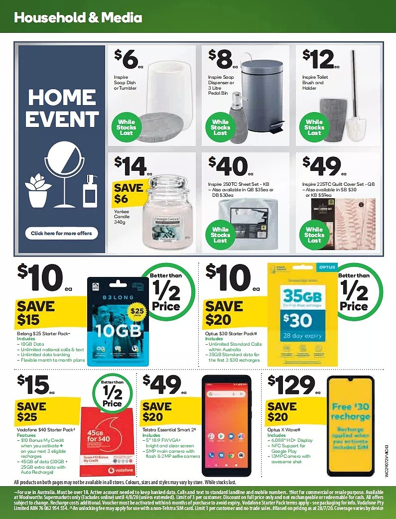 Coles、Woolies半价折扣商品来啦，就在7月29日-8月4日！冻鸭, 虾仁在列（组图） - 54