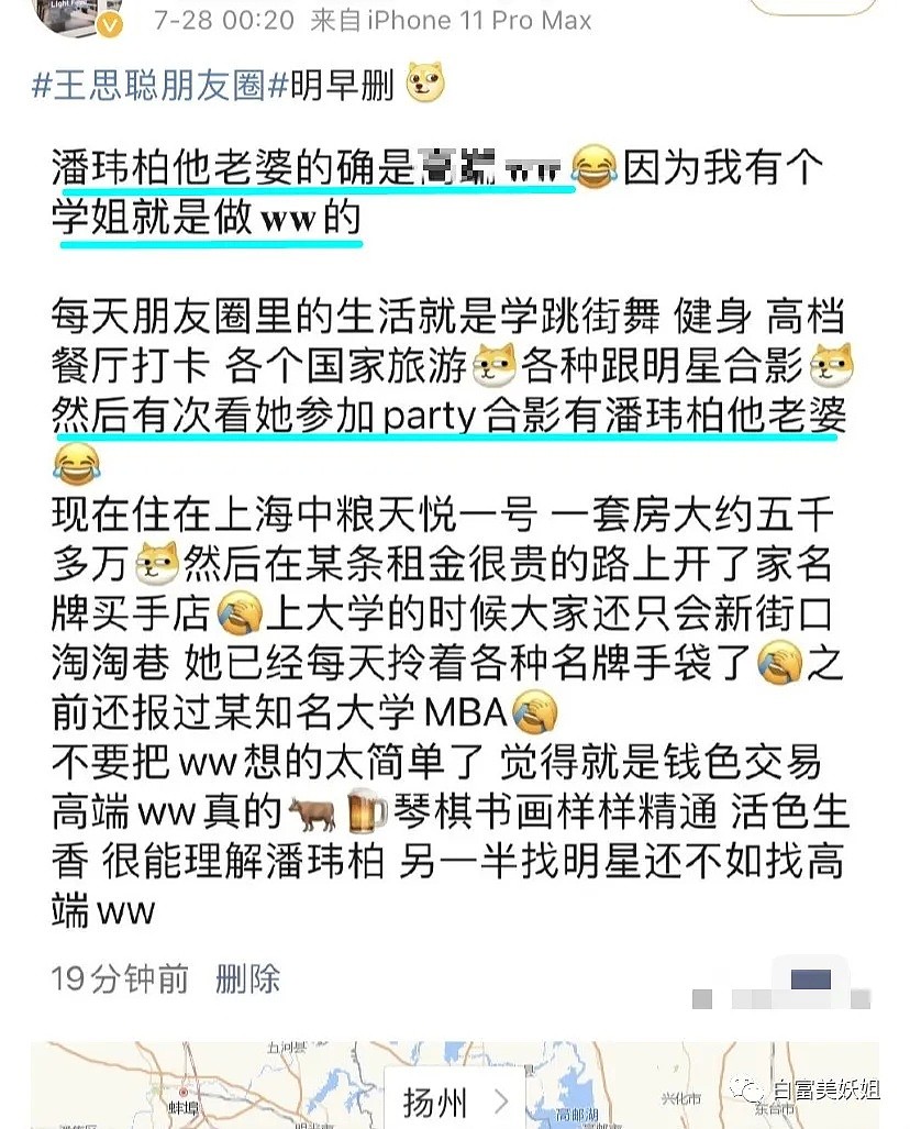 王思聪爆料扯出半个阔太圈大瓜！把自己也搭进去了？还牵出一桩杀人案？（组图） - 47