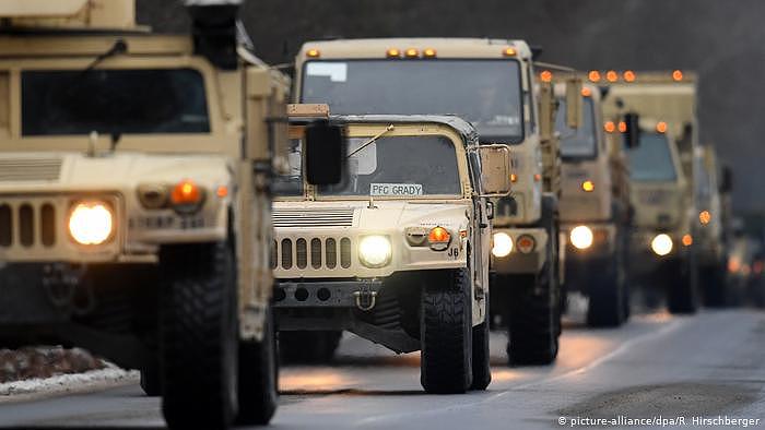 Deutschland - US-Truppen in Brandenburg (picture-alliance/dpa/R. Hirschberger)