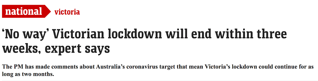 维州收紧封锁，莫里森：或再封两个月！有人想众筹百万告政府，要求立即解封（组图） - 19