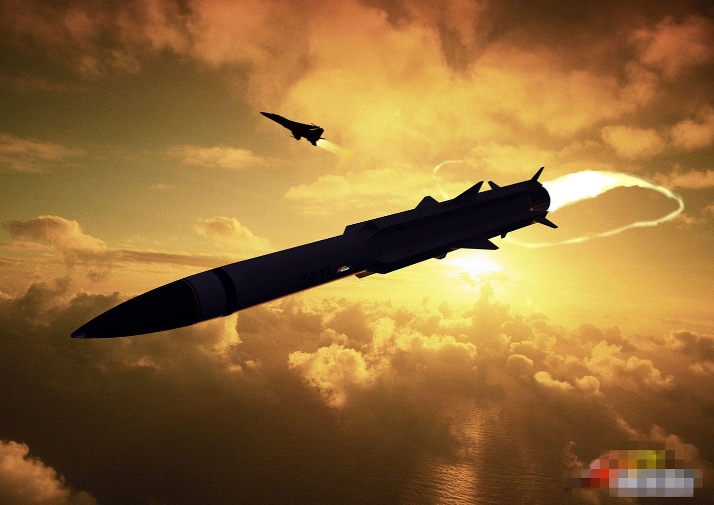 美媒称鹰击-12反舰导弹成为解放军最危险导弹，威胁程度超东风-21D航母杀手。（飞扬军事论坛）