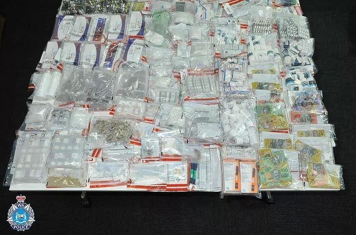 可卡因、摇头丸、500瓶兴奋剂...珀斯大批毒品被警方查获 - 3