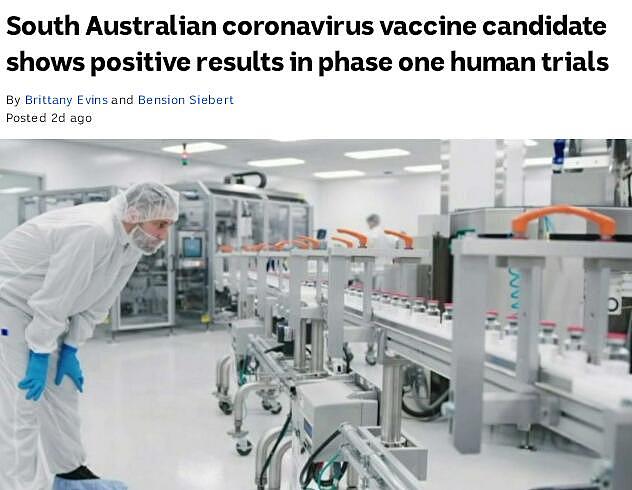 好消息！阿德最新新冠病毒疫苗人体试验效果良好 - 1