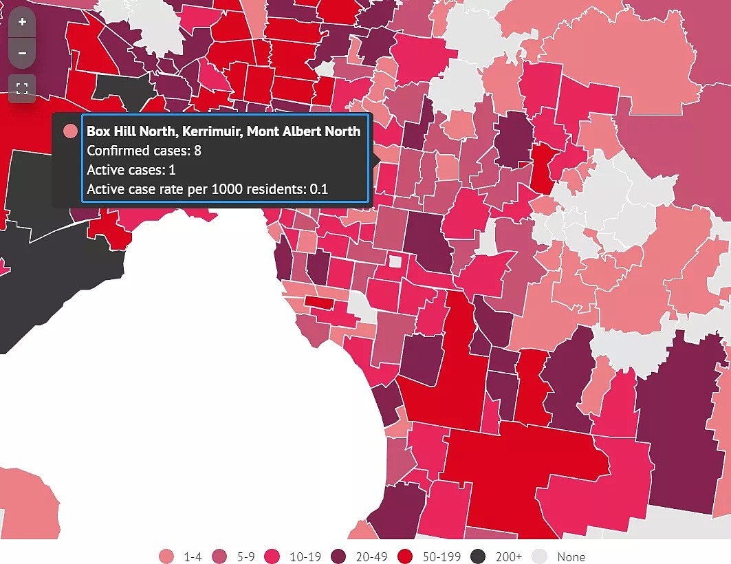 维州Bunnings、Kmart被爆赞！墨尔本各区最新病例数显示，这个区也降幅最大 - 21