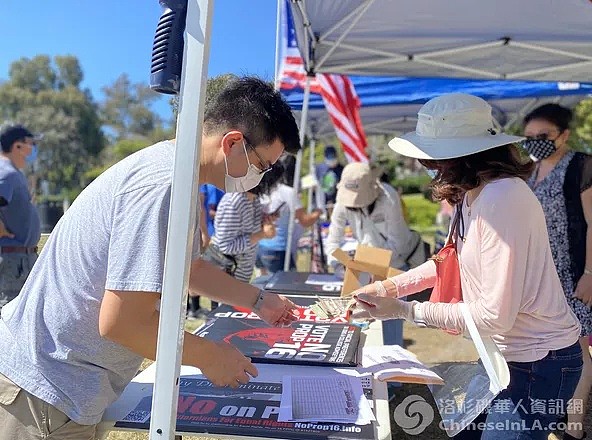 华人三地联动大型集会反Prop 16: 不合宪 伤害所有人！亚凯迪亚 圣地亚哥 萨克拉门托车队游行…（组图） - 17