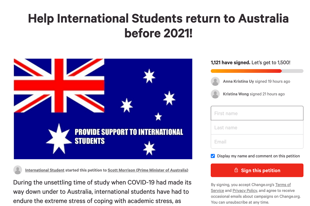 留学生群体怒了：“我们要入境！”搁置的试点计划能重启么？明天，澳洲国际教育部门要集体搞事情（组图） - 12