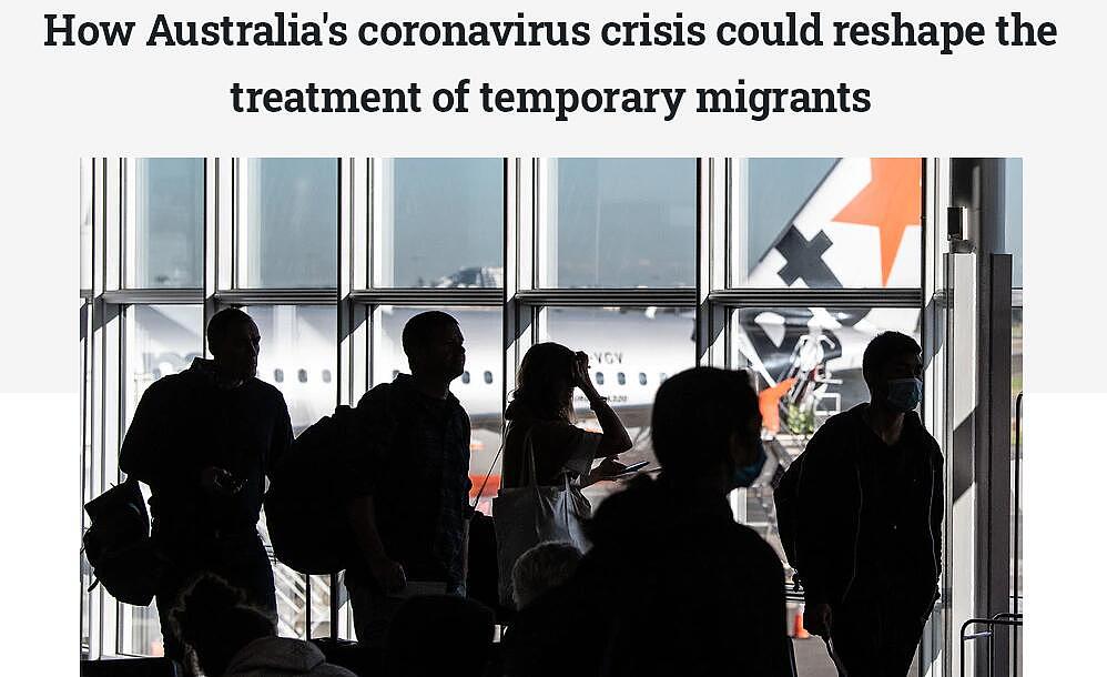 澳洲顶级机构吁将移民项目作为疫后经济恢复关键点！（图） - 1