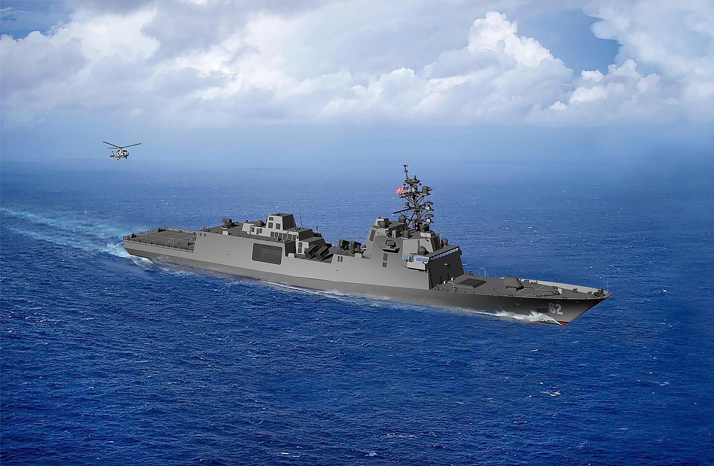 美国海军将在2021年进入造舰高峰期的新型FFG(X)先进导弹巡防舰，装备有相位阵列雷达，是否会成为台湾海军停滞不前的先进巡防舰之解方？目前受到注目。（U.S.Navy）