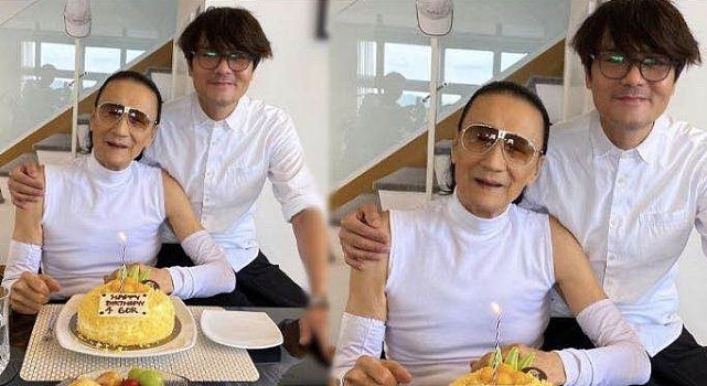 谢贤豪宅庆祝84岁大寿，消瘦不少，与朋友合照戴墨镜遮皱纹（组图） - 5