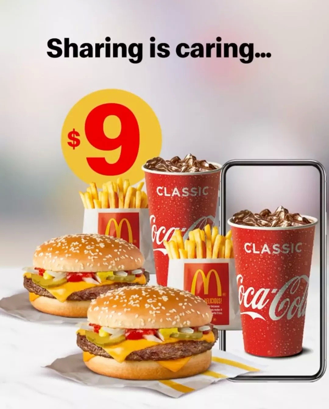 McDonald's本周特惠！牛堡套餐2份仅$9，100%纯正澳洲谷饲牛肉 - 1