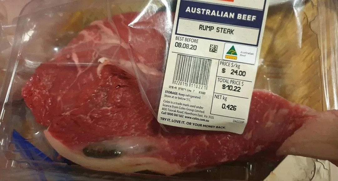 在澳洲超市买肉，有这种黄绿色不明组织的千万别买！还喷脓液，这些牛肉还含有致癌物质 - 12