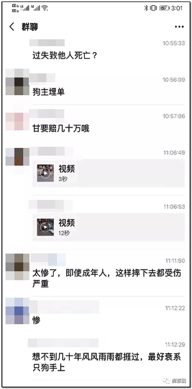 另有隐情？全网悲愤！88岁老人莫名被狗绳绊飞腾空狠摔惨死（视频/组图） - 38