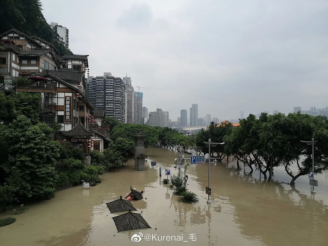 紧急！三峡迎建库以来最大洪峰，重庆多地被淹，面临洪水威胁形势非常严峻（视频/组图） - 12