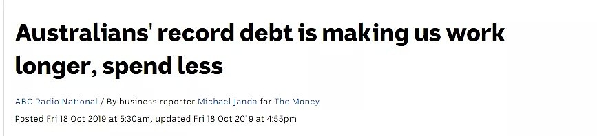 澳洲人都在担忧什么，你知道吗？澳家庭债务高居全球第二！人们都认为钱越多，困扰你的问题会越少？（组图） - 4