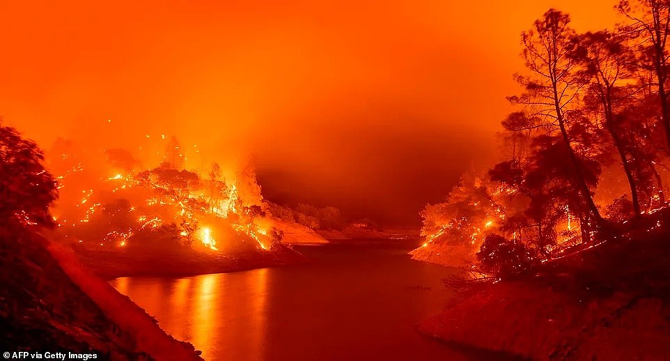 美国陷入史上最大规模山火灾害中，17万人撤离！加州州长向澳洲求助（组图） - 35