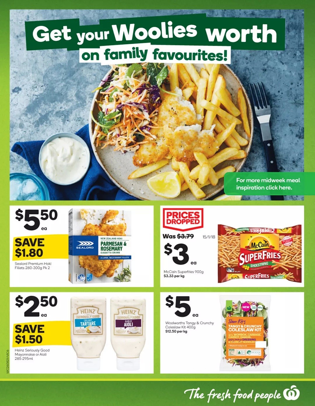 Woolworths 8月26日-9月1日折扣,春卷半价 - 6