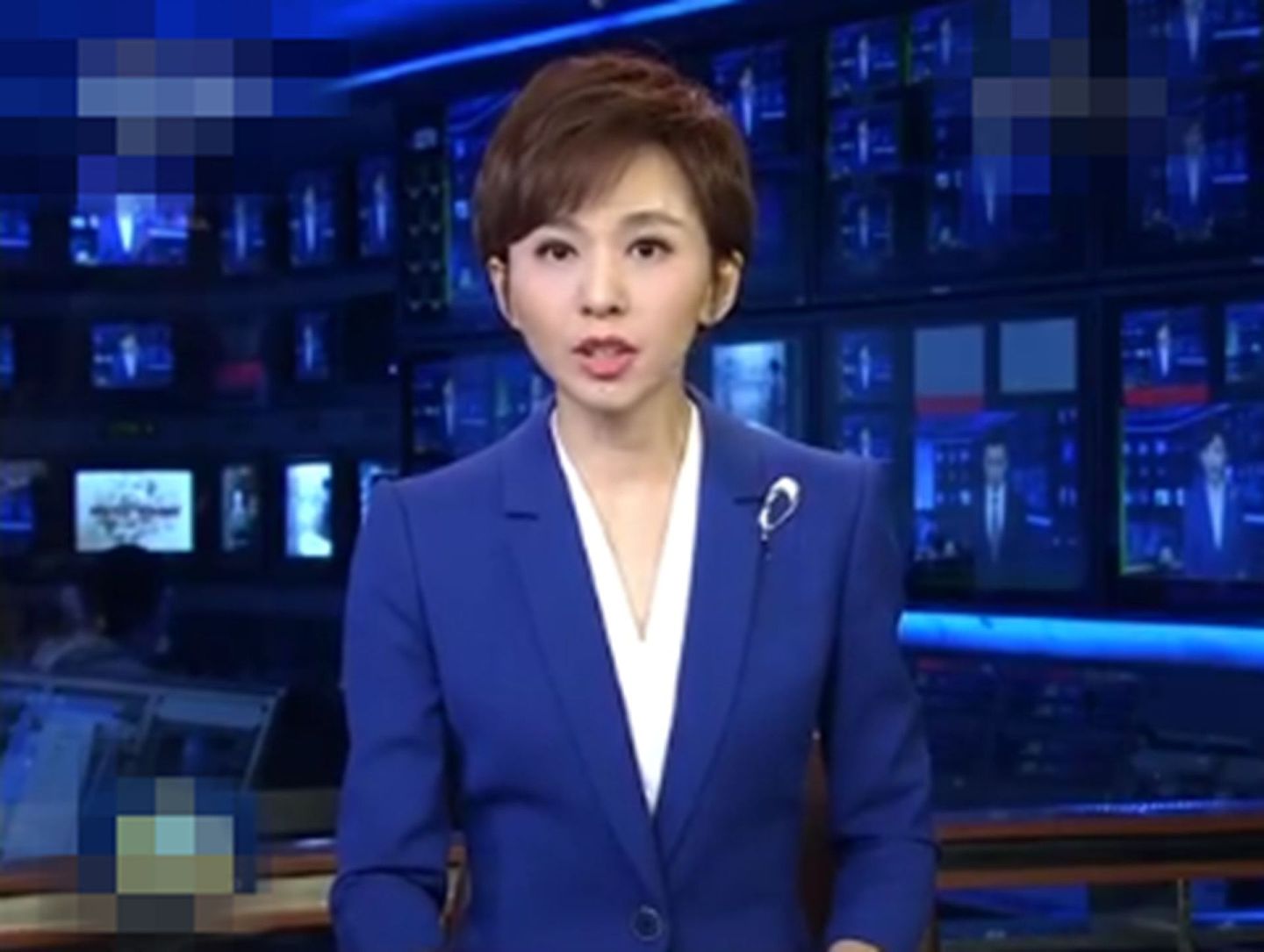 针对蓬佩奥对中国进行的指责，《新闻联播》于4月27日刊发锐评进行点名批评。（中国央视截图）