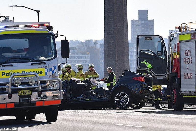 悉尼海港大桥今晨发生惨烈车祸，致1死4伤！事故现场严重拥堵（视频/组图） - 15