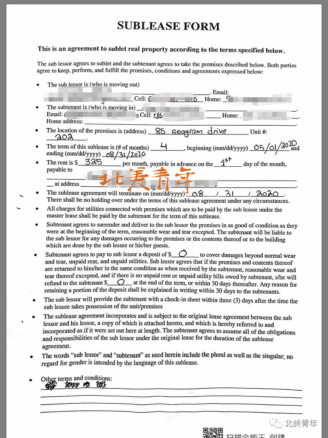 留学生与室友不和干架上刀子被锁喉，破坏电器墙壁拒付理赔，欠租跑路，拉黑了所有人…（组图） - 18