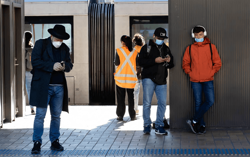 悉尼仅1/3通勤者戴口罩！专家呼吁：应尽快强制戴口罩，否则为时已晚（组图） - 2