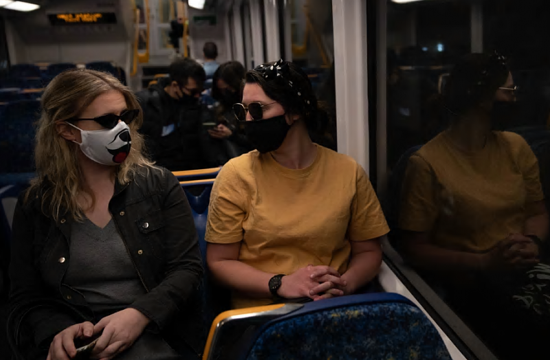 悉尼仅1/3通勤者戴口罩！专家呼吁：应尽快强制戴口罩，否则为时已晚（组图） - 3
