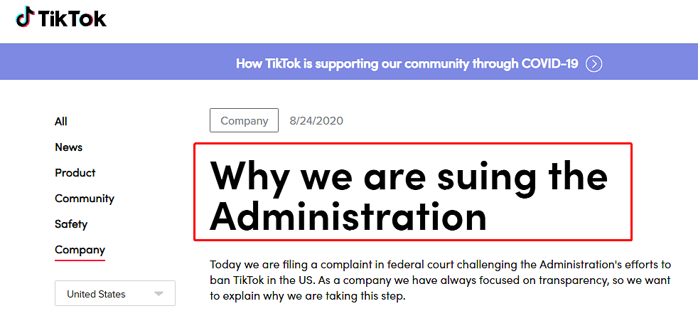 上任不足3个月，TikTok全球CEO离职！状告川普政府起诉书曝光，信息量巨大（组图） - 4