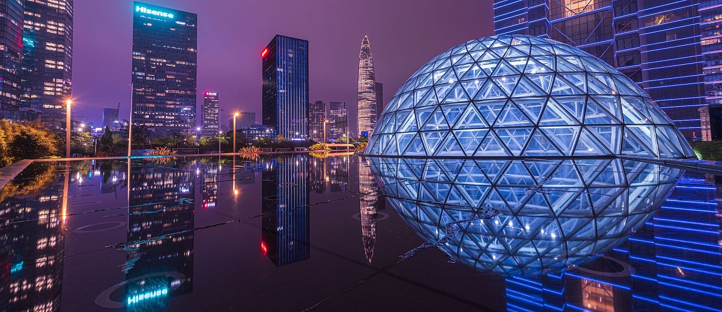 图为深圳南山钢结构博物馆一隅。 （资料图片）