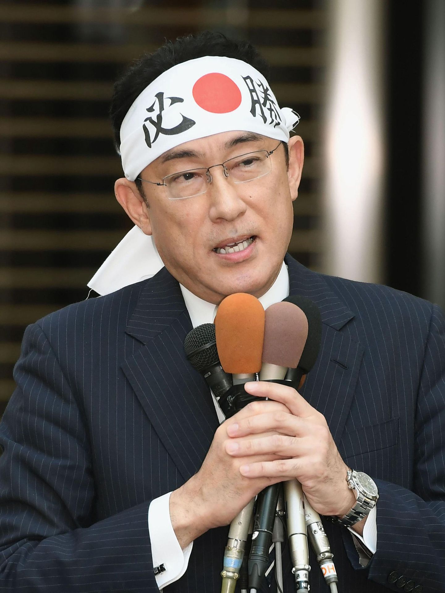 岸田文雄曾任日本外相，现年63岁，已经表态角逐下任首相。（Getty）